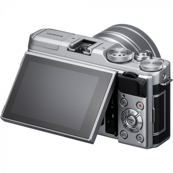 FUJIFILM X-A5 Mirrorless Digital Camera Cu XC 15-45mm f/3.5-5.6 OIS PZ (silver) [3]