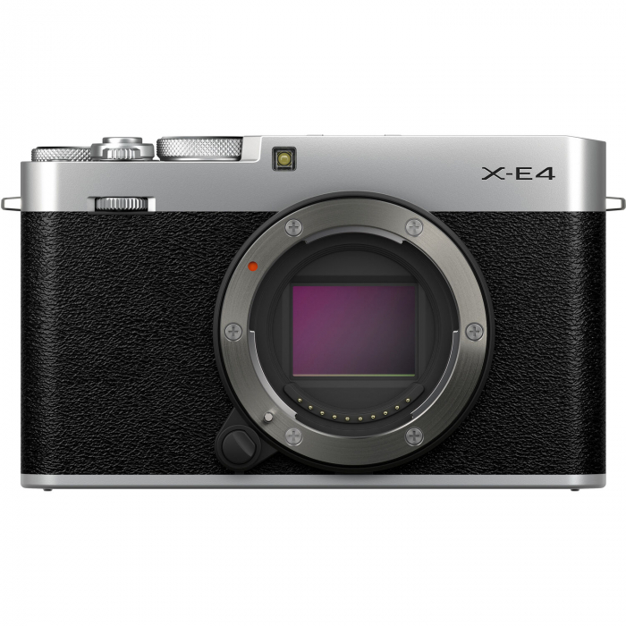Fujifilm X-E4 , Mirrorless 26MP, 4K body - argintiu [1]