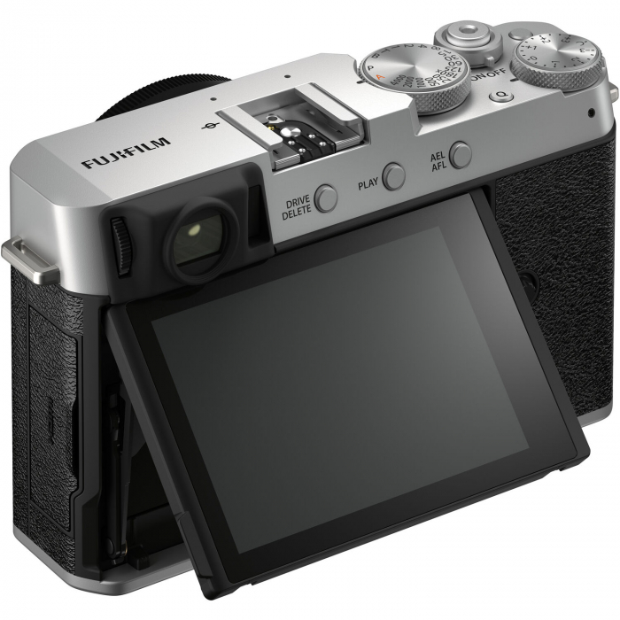 Fujifilm X-E4 , Mirrorless 26MP, 4K body - argintiu + XF 27mm F 2.8 R WR [3]