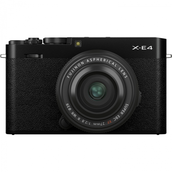 Fujifilm X-E4 , Mirrorless 26MP, 4K body - negru + XF 27mm F 2.8 R WR [1]