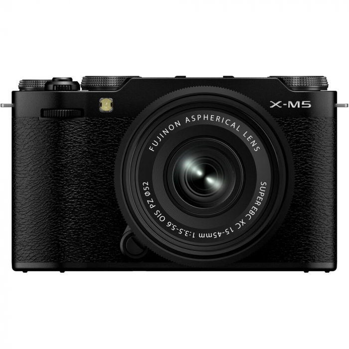 Fujifilm X-M5 - aparat foto mirrorless 26.1MP kit cu XC 15-45mm f/3.5-5.6 OIS (Negru) [1]