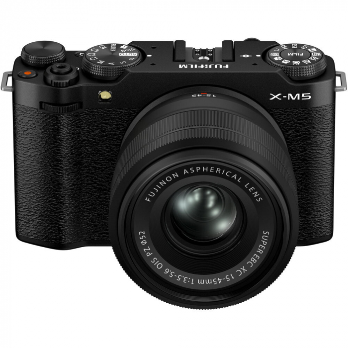 Fujifilm X-M5 - aparat foto mirrorless 26.1MP kit cu XC 15-45mm f/3.5-5.6 OIS (Negru) [3]
