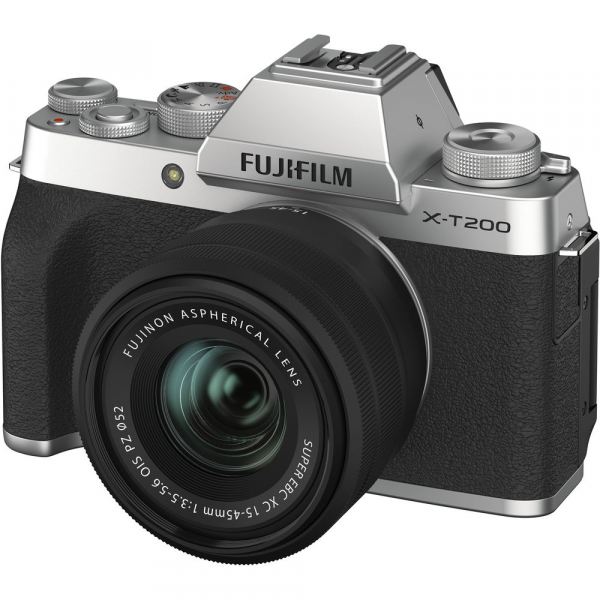 Fujifilm X-T200 Aparat Foto Mirrorless 24MP + XC 15-45mm f/3.5-5.6 OIS - Silver [11]