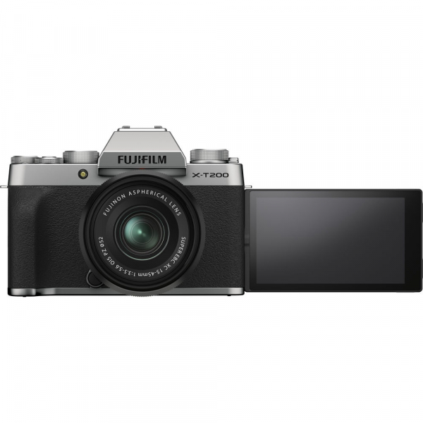 Fujifilm X-T200 Aparat Foto Mirrorless 24MP + XC 15-45mm f/3.5-5.6 OIS - Silver [9]