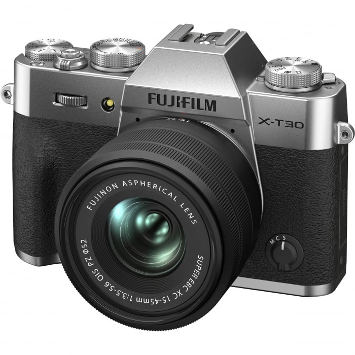 FUJIFILM X-T30 II Aparat Foto Mirrorless kit cu XC 15-45mm f/3.5-5.6  Silver [3]