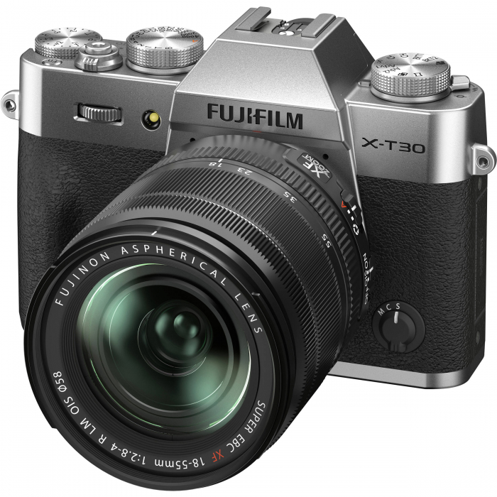 FUJIFILM X-T30 II Aparat Foto Mirrorless kit cu FUJIFILM XF18-55mm f/2.8-4 R LM OIS Silver [2]