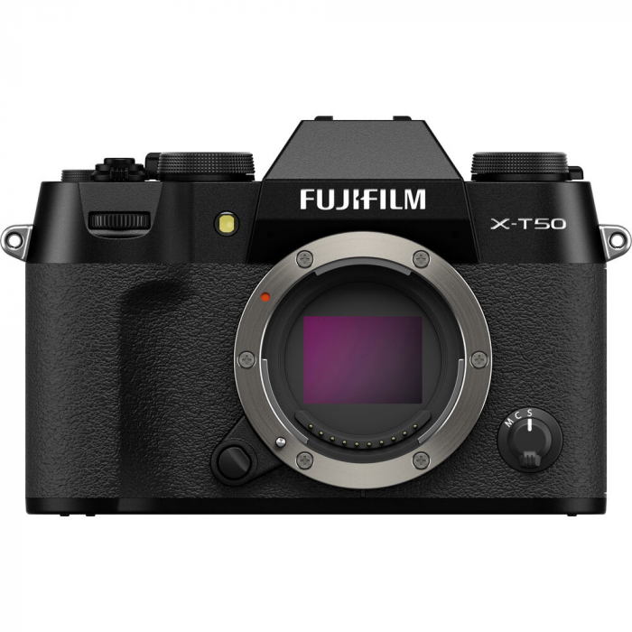 Fujifilm X-T50 Black Body Kit cu FUJINON  XF23mmF2 R WR - Aparat foto mirrorless Montura Fuji XF - Black [4]