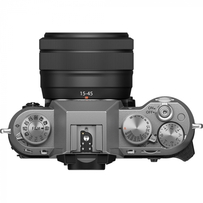 Fujifilm X-T50 - aparat foto mirrorless 40.2MP kit cu XC 15-45mm f/3.5-5.6 OIS (Argintiu) [4]