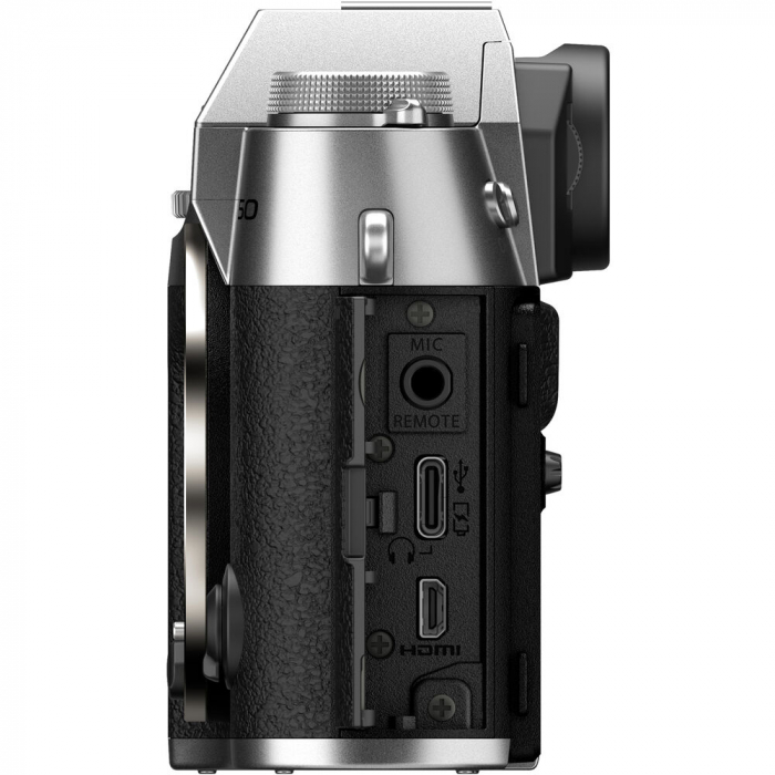 Fujifilm X-T50 - aparat foto mirrorless 40.2MP kit cu XC 15-45mm f/3.5-5.6 OIS (Argintiu) [6]