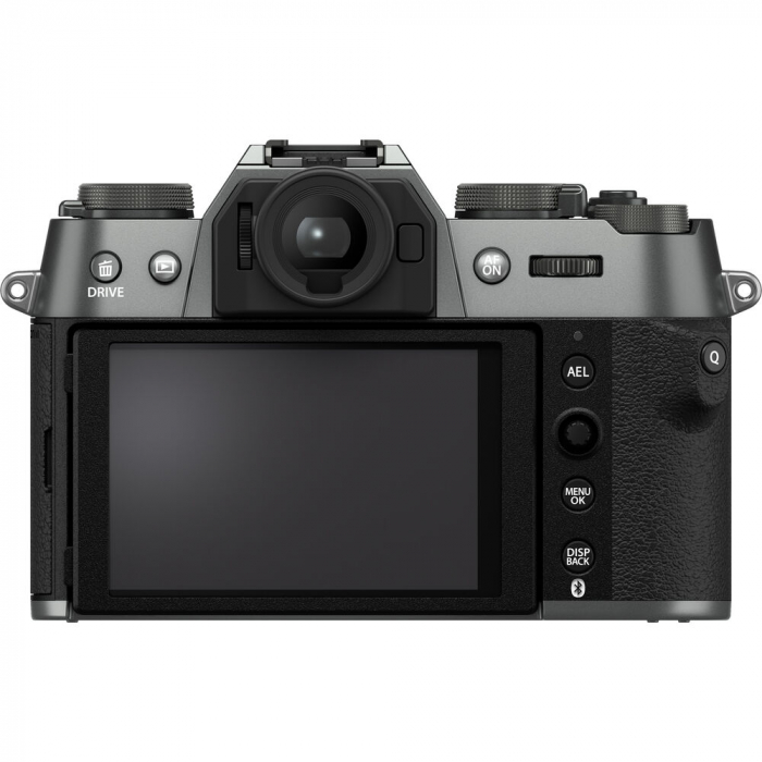 Fujifilm X-T50 - aparat foto mirrorless 40.2MP kit cu XC 15-45mm f/3.5-5.6 OIS (Charcoal Silver) [3]