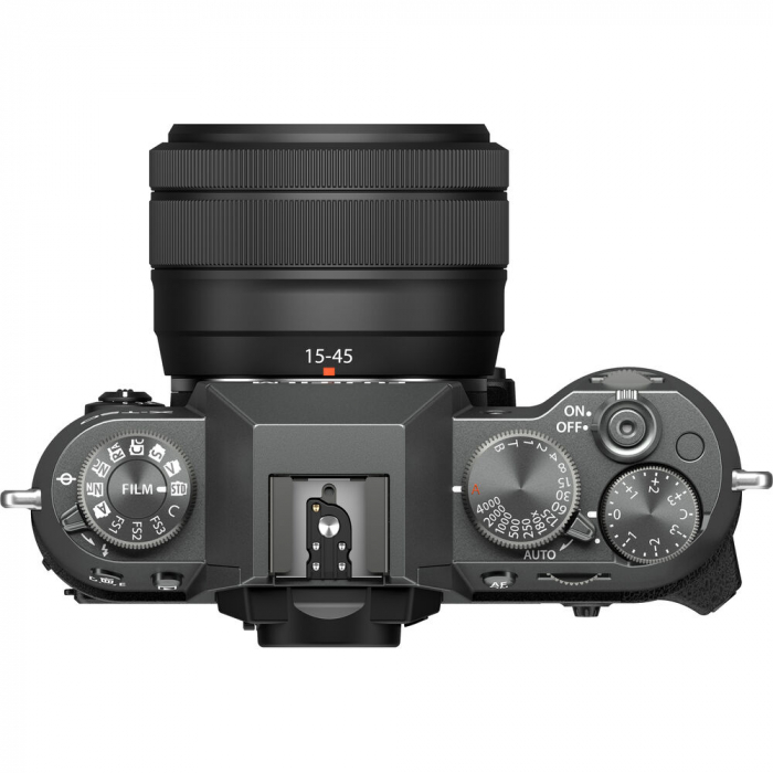 Fujifilm X-T50 - aparat foto mirrorless 40.2MP kit cu XC 15-45mm f/3.5-5.6 OIS (Charcoal Silver) [4]
