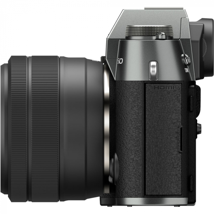 Fujifilm X-T50 - aparat foto mirrorless 40.2MP kit cu XC 15-45mm f/3.5-5.6 OIS (Charcoal Silver) [5]
