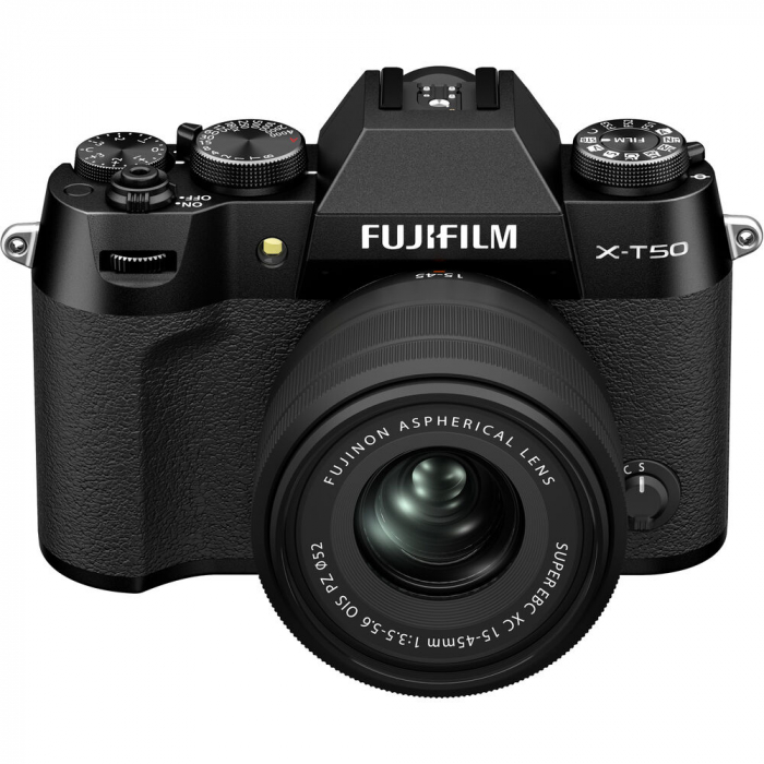 Fujifilm X-T50 - aparat foto mirrorless 40.2MP kit cu XC 15-45mm f/3.5-5.6 OIS (Negru) [2]