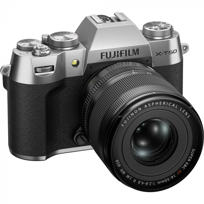 Fujifilm X-T50 - aparat foto mirrorless 40.2MP kit cu XF 16-50mm f/2.8-4.8 R LM (Argintiu) [7]