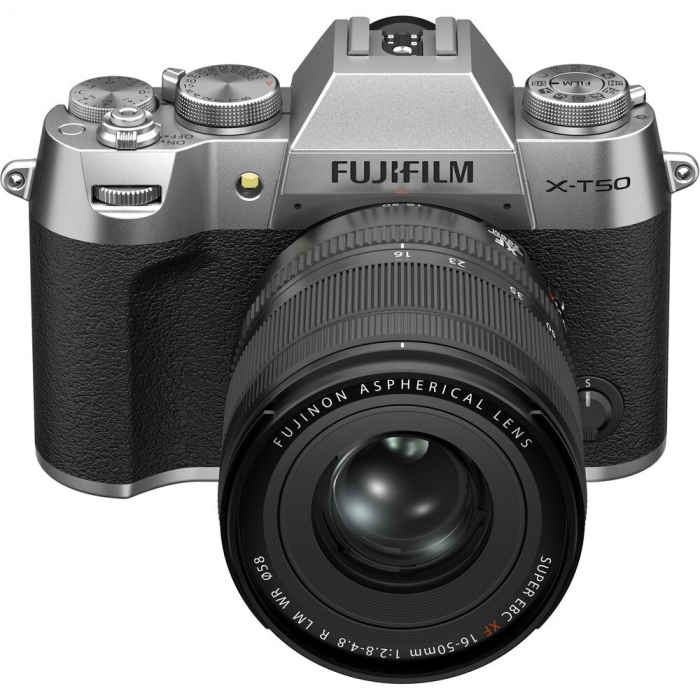 Fujifilm X-T50 - aparat foto mirrorless 40.2MP kit cu XF 16-50mm f/2.8-4.8 R LM (Argintiu) [2]