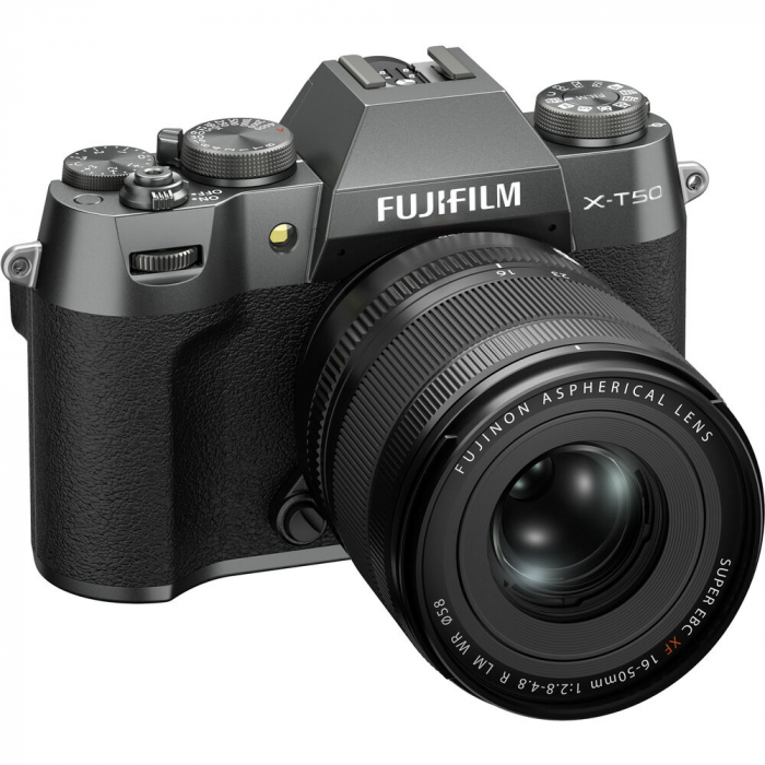 Fujifilm X-T50 - aparat foto mirrorless 40.2MP kit cu XF 16-50mm f/2.8-4.8 R LM (Charcoal Silver) [7]