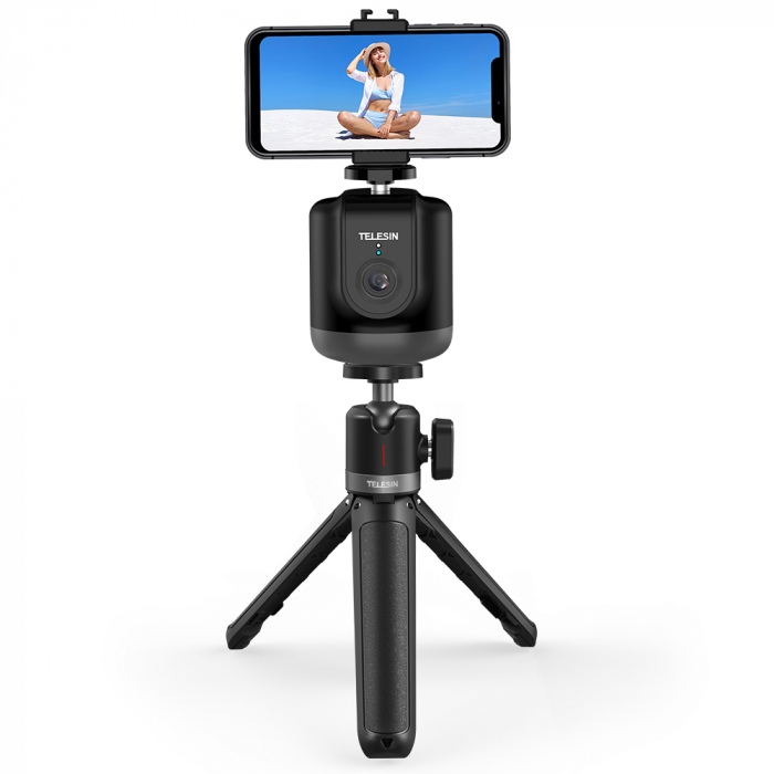 Gimbal 360 ° Auto Rotation Selfie cu Fotografiere inteligentă - Urmărire obiecte pentru GoPro, Osmo Action, Smartphone, Camera Vlog Live - TE-GPYT-001 [13]