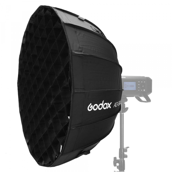 GODOX AD-S65W Softbox cu grid 65cm (AD400PRO) - Interior Alb [3]
