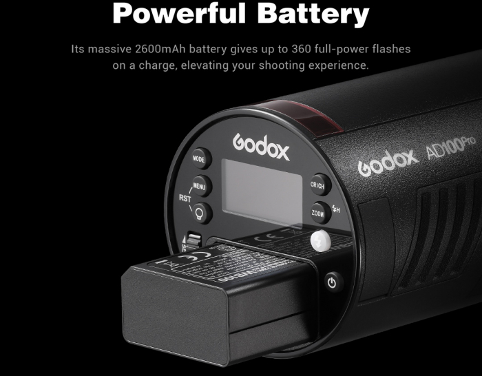 Godox AD100 - blitz portabil 100Ws [24]