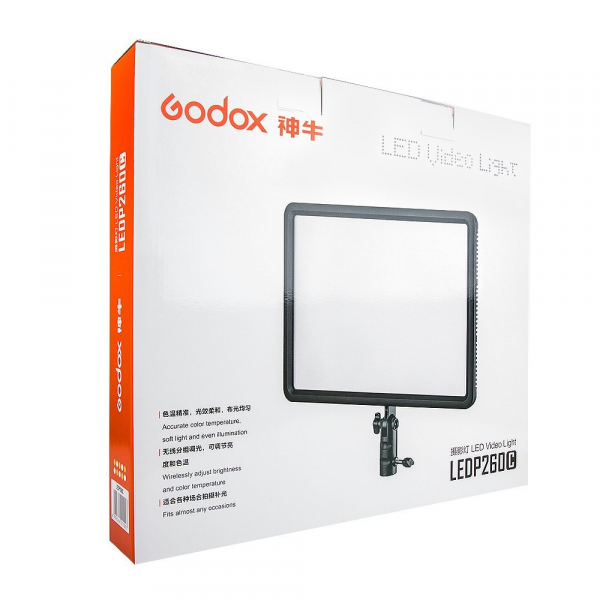 Godox LEDP260C- lampa video ultra slim [4]