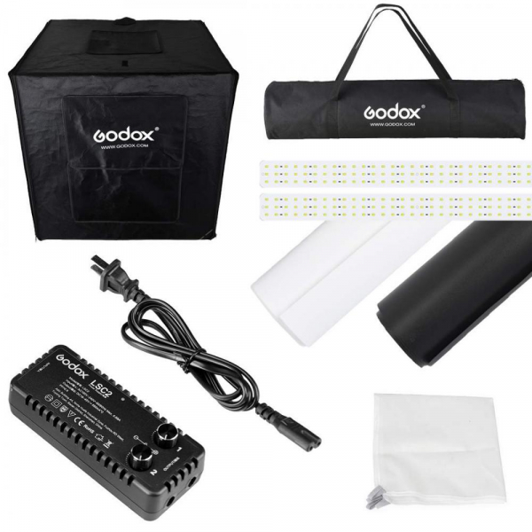 Godox LSD80 cort fotografie de produs cu iluminare LED, 80x80x80cm [4]
