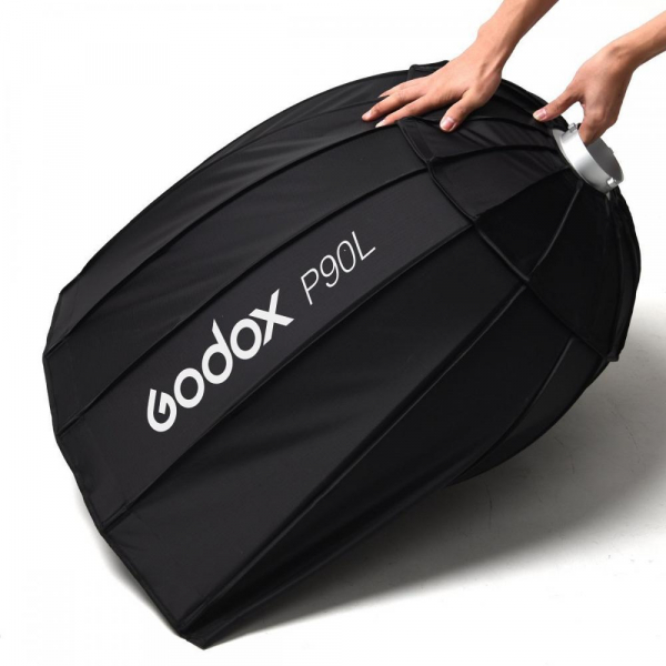 Godox P90L softbox parabolic 90cm + montura Bowens [8]