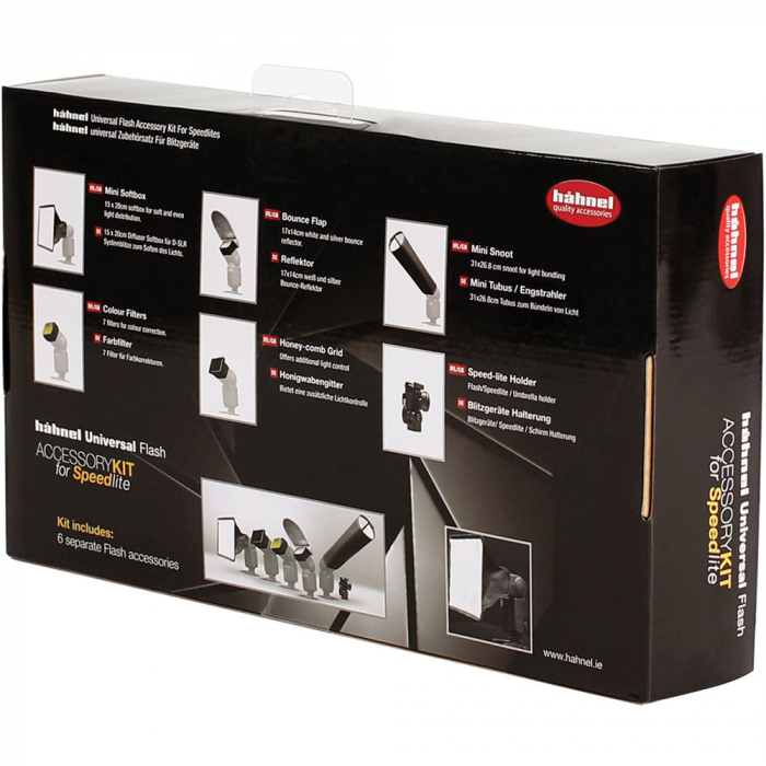 Hahnel Universal Flash Accessory kit - accesorii pentru blitz-uri portabile [3]