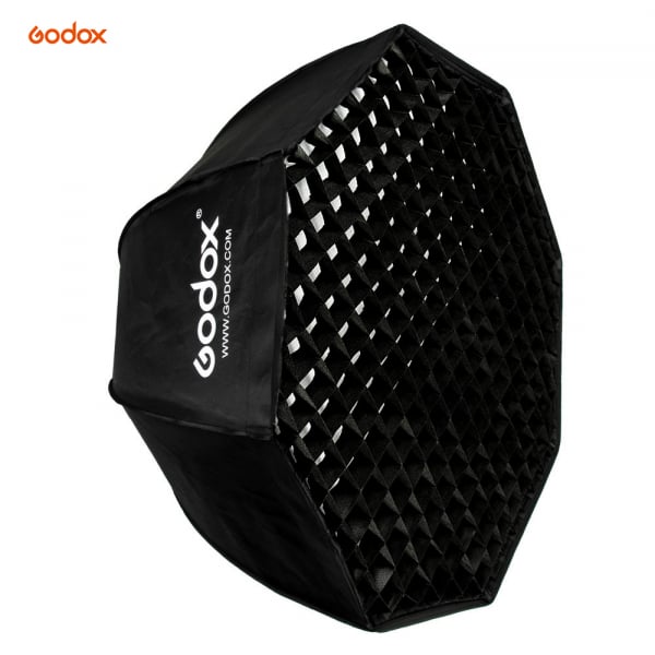 Godox  SB-FW 140cm , softbox octogonal + grid + montura Bowens [1]