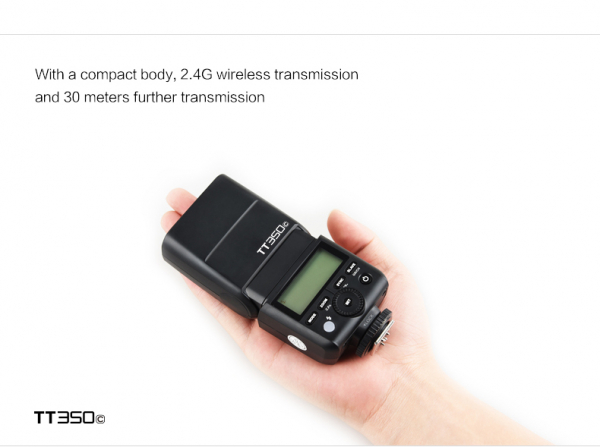 Godox TT350C Mini Thinklite - Blitz Speedlite extern dedicat pentru camere Canon [2]