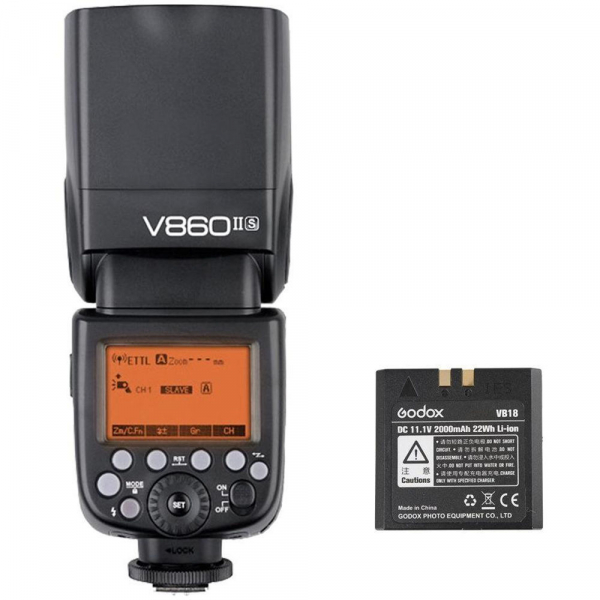 Godox Ving V860S II kit blitz 2.4G Wireless TTL pentru Sony, numar director 60 [4]