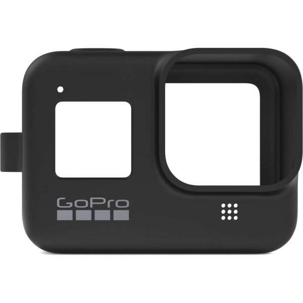 GoPro Sleeve + Lanyard AJSST-001 , husa de silicon + snur reglabil pentru HERO 8 , negru [4]