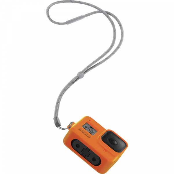 GoPro Sleeve + Lanyard AJSST-004 , husa de silicon + snur reglabil pentru HERO 8 , portocaliu [6]