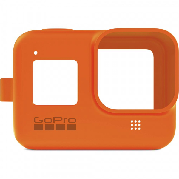 GoPro Sleeve + Lanyard AJSST-004 , husa de silicon + snur reglabil pentru HERO 8 , portocaliu [4]