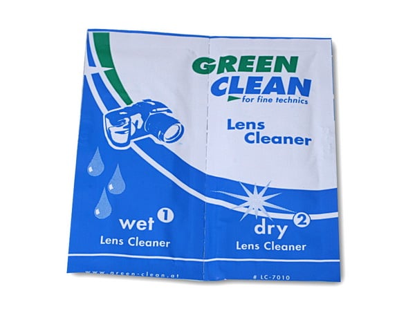Green Clean Lens Cleaner  - kit 2 servetele curatare (1 umed + 1 uscat) [1]