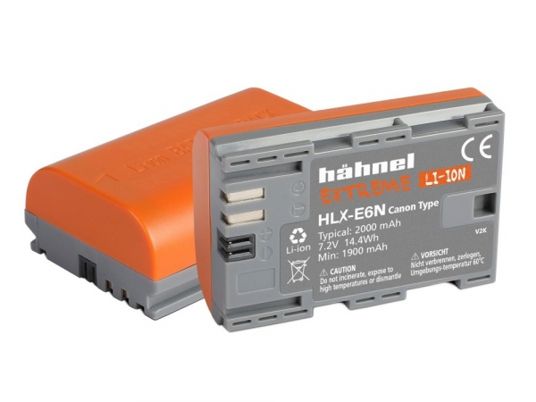 Hahnel extreme HLX-E6N - acumulator replace tip Canon LP-E6NH -2400mAh [2]
