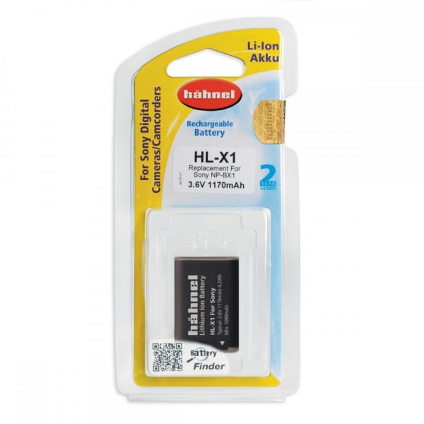 Hahnel HL-X1 - acumulator replace tip Sony NP-BX1, 1170mAh [2]