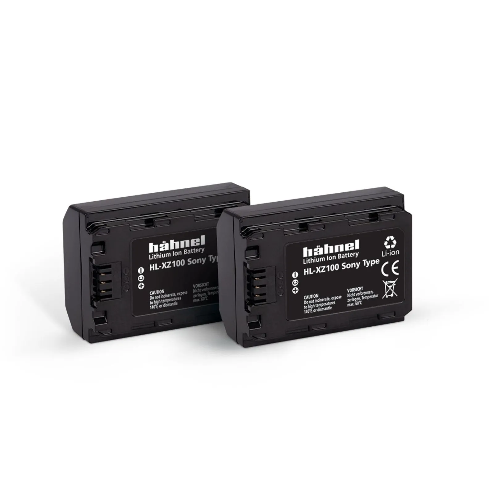 Hahnel HL-XZ100 , set 2 acumulatori replace tip Sony NP-FZ100, 2000mAh [2]