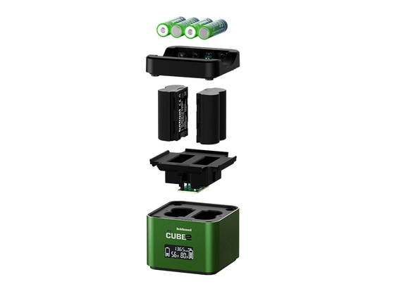Hahnel - Pro Cube 2, Incarcator Dublu pentru Fujifilm NP-W235 ; NP-W126s [4]