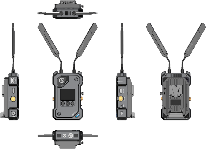 Hollyland COSMO C2 1 Transmitters/1 Receiver Kit - Transmisie wireless pentru producții cu o singură cameră [6]