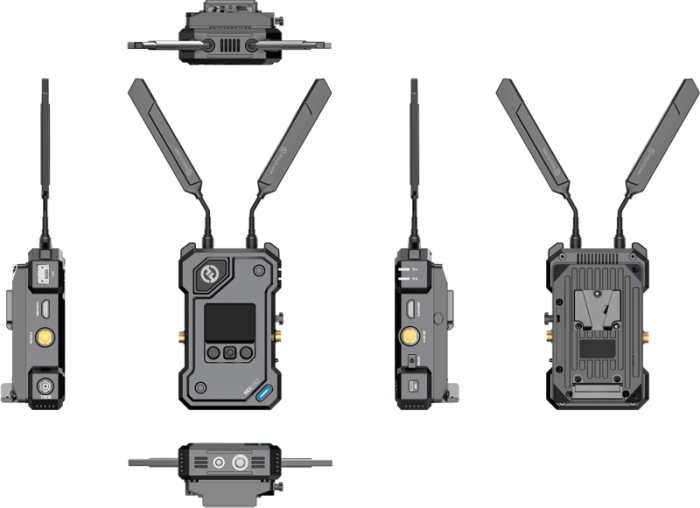 Hollyland COSMO C2 1 Transmitters/1 Receiver Kit - Transmisie wireless pentru producții cu o singură cameră [10]