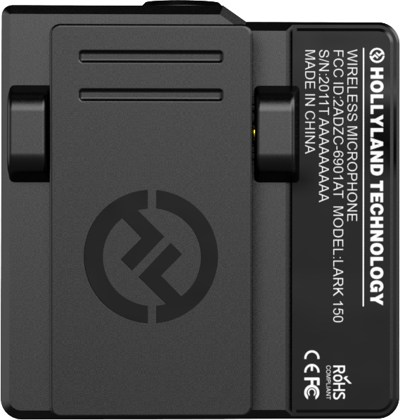 Lark 150 Wireless Microphone Transmitter -  Kit de transmisie audio  - Kit microfon digital tip lavaliera  -  reportofon pentru cameră și smartphone (2,4 GHz) [2]