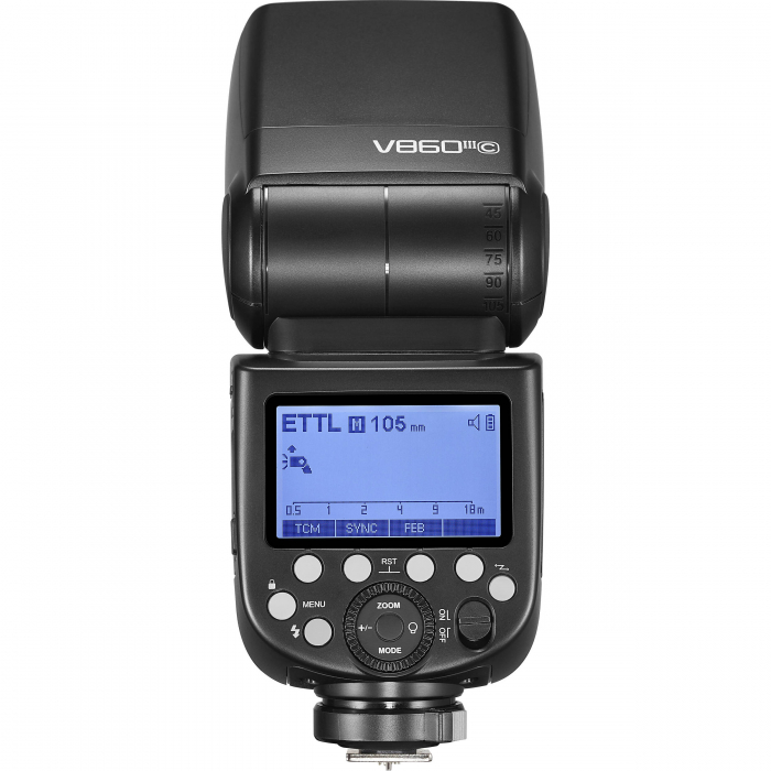 Kit bliț Godox Ving V860III C 2.4G Wireless E-TTL  Li-Ion pentru camere Canon, numar director 60 [8]
