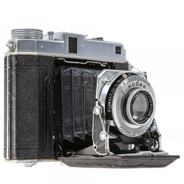 Kodak Duo Six-20 Series II – Cameră Vintage Pliabilă cu Film 620 și Obturator Compur-Rapid [6]