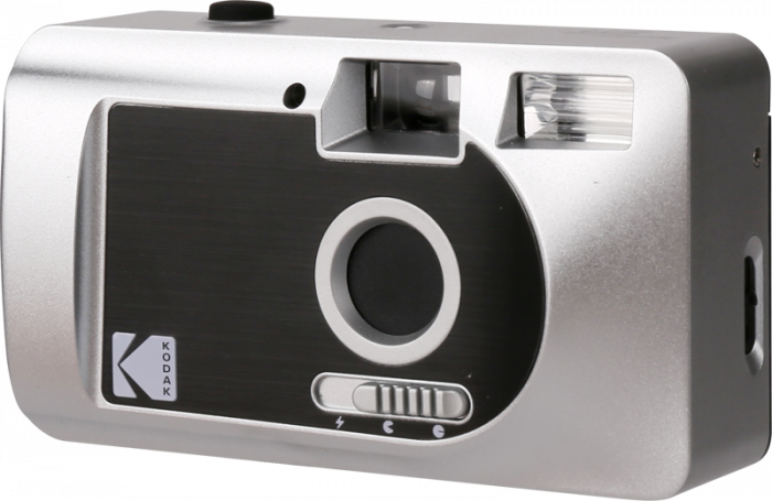 Kodak Film Camera Motorised S88 Linen White - Kodak S88 aparat foto reutilizabil - SILVER [3]