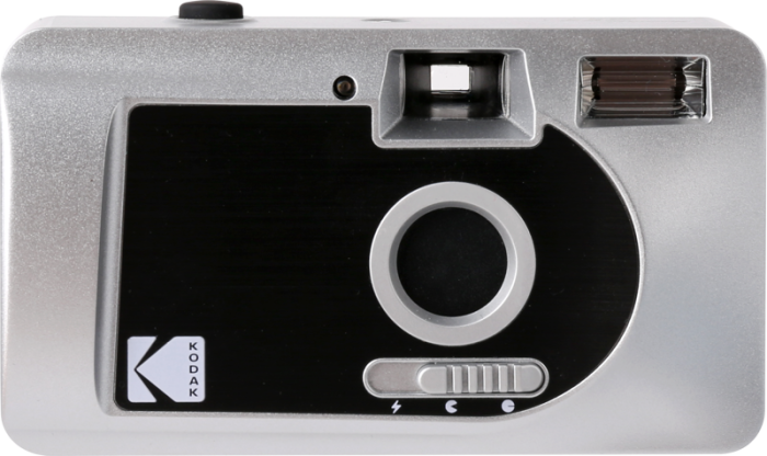 Kodak Film Camera Motorised S88 Linen White - Kodak S88 aparat foto reutilizabil - SILVER [37]