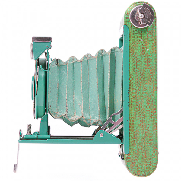 Kodak Petite Verde – Vest Pocket Model B - Aparat de fotografiat de epocă în carcasă colorată Art Deco, fabricat în anii ’30 [4]