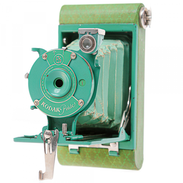 Kodak Petite Verde – Vest Pocket Model B - Aparat de fotografiat de epocă în carcasă colorată Art Deco, fabricat în anii ’30 [3]