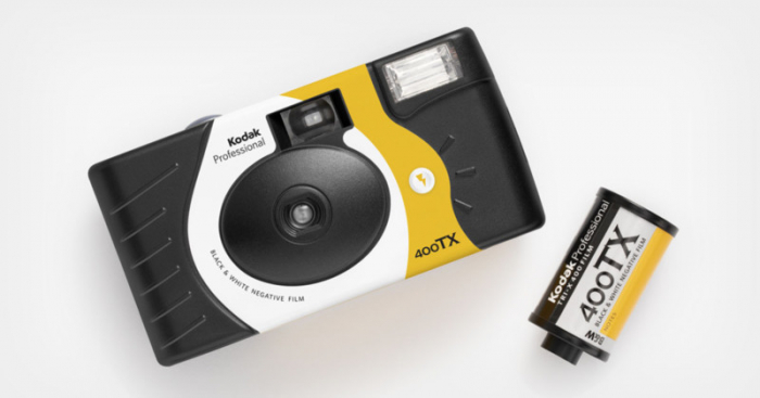 Kodak B&W Power Flash 27 - aparat foto de unica folosinta 27 cadre de 35 mm ALB/NEGRU ISO400 [3]
