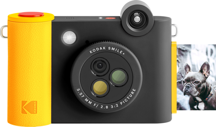 KODAK Smile+ Black – Cameră digitală instant cu imprimare ZINK 2×3 [26]