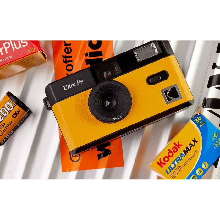Kodak Ultra F9 Aparat Foto Reutilizabil pe film de 35mm - YELLOW [7]
